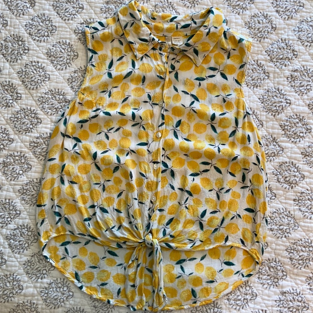 Lemon Tank Top